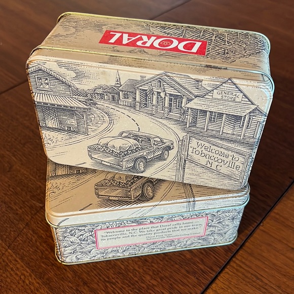 🚛Doral Metal Tins - Picture 1 of 5